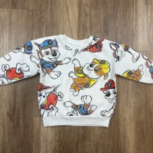 Fehér színű Hosszú ujjú Fiú Pulóver (Egyéb) 104, 98