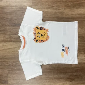 Fehér színű Rövid ujjú Fiú Póló (Egyéb) 104