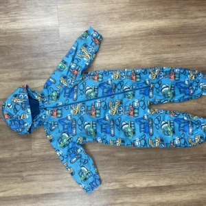 Kék színű Kapucnis Fiú Overál (Next) 98