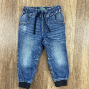 Kék színű Hosszú szárú Fiú Nadrág (Benetton) 86, 92