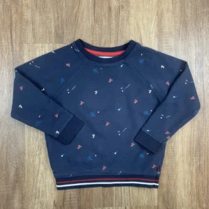 Kék színű Hosszú ujjú Fiú Pulóver (Okaidi) 98