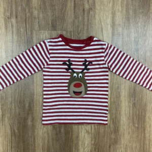 Piros, Szürke színű Hosszú ujjú Fiú Póló (Next) 104, 98