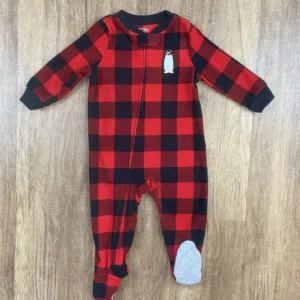 Fekete, Piros színű Hosszú ujjú Fiú Rugdalózó (Egyéb) 80