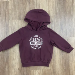 Bordó színű Hosszú ujjú Fiú Pulóver (Egyéb) 80, 86