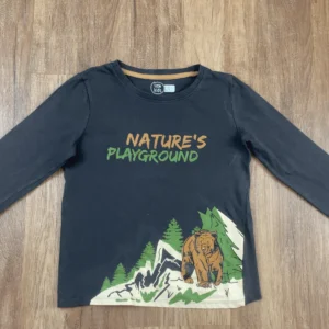 Szürke színű Hosszú ujjú Fiú Póló (Egyéb) 116, 122