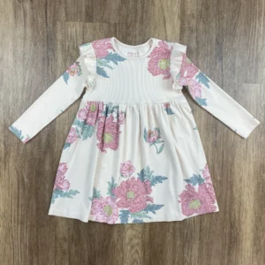 Mályva, Rózsaszín színű Hosszú ujjú Lány Ruha (Next) 104