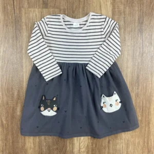 Szürke színű Hosszú ujjú Lány Ruha (Next) 104, 98