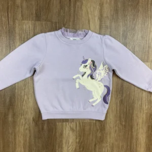 Lila színű Hosszú ujjú Lány Pulóver (C&A) 110