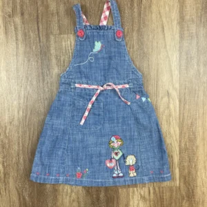 Kék színű Kantáros Lány Ruha (Next) 98