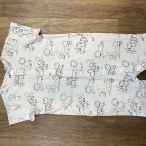 Fehér színű Rövid ujjú Lány Pizsama (H&M) 98