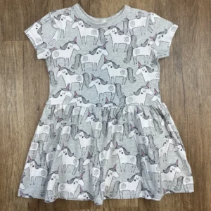 Szürke színű Rövid ujjú Lány Ruha (Next) 98