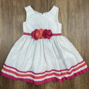 Fehér színű Ujjatlan Lány Ruha (Egyéb) 98