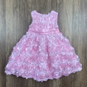 Rózsaszín színű Ujjatlan Lány Ruha (Egyéb) 98