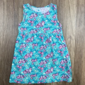 Pink, Zöld színű Ujjatlan Lány Ruha (Lupillu) 104, 98