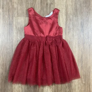 Piros színű Ujjatlan Lány Ruha (H&M) 98