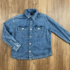 Kék színű Hosszú ujjú Fiú Ing (H&M) 122