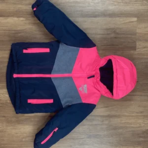 Kék, Pink színű Kapucnis Lány Kabát (Kiki & Koko) 116