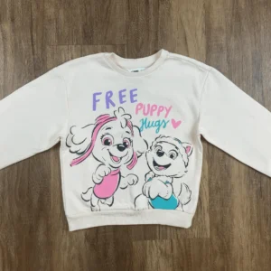 Bézs színű Hosszú ujjú Lány Pulóver (Sinsay) 104