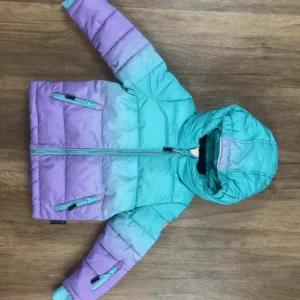 Kék, Lila színű Kapucnis Lány Kabát (Egyéb) 110