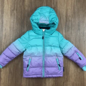 Kék, Lila színű Kapucnis Lány Kabát (Egyéb) 110