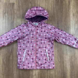 Mályva színű Kapucnis Lány Kabát (Lupillu) 122, 128