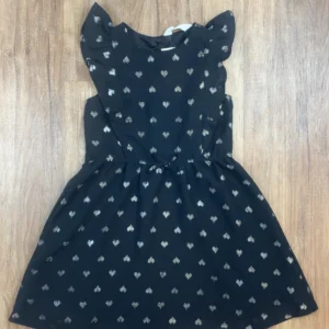 Fekete színű Rövid ujjú Lány Ruha (H&M) 122