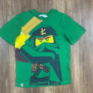 Zöld színű Rövid ujjú Fiú Póló (H&M) 122, 128