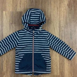 Fehér, Kék színű Kapucnis Fiú Kabát (Next) 104