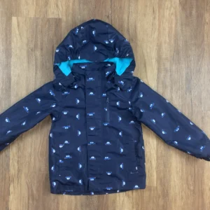 Kék színű Kapucnis Fiú Kabát (Impidimpi) 110, 116