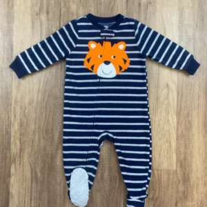 Kék, Szürke színű Hosszú ujjú Fiú Rugdalózó (Carter's) 80