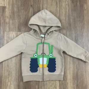 Barna színű Kapucnis Fiú Pulóver (Egyéb) 80