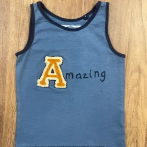 Kék színű Ujjatlan Fiú Felső (Next) 92