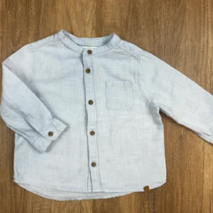 Kék színű Hosszú ujjú Fiú Ing (Zara) 80