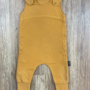 Mustár színű Kantáros Fiú Nadrág (Egyéb) 80