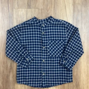 Kék színű Hosszú ujjú Fiú Ing (Zara) 104