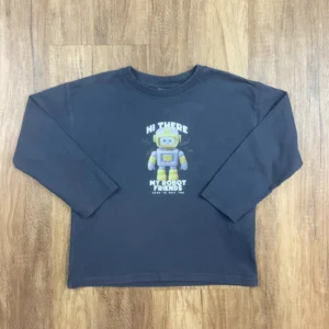 Szürke színű Hosszú ujjú Fiú Póló (Zara) 104