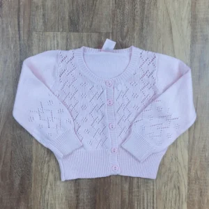 Rózsaszín színű Hosszú ujjú Lány Kardigán (Egyéb) 92, 98