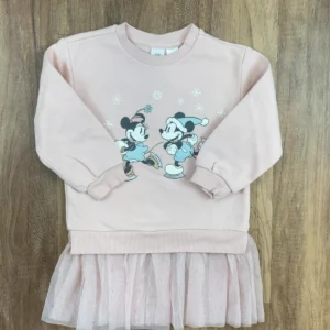 Rózsaszín színű Hosszú ujjú Lány Pulóver (H&M) 92