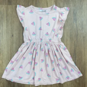 Rózsaszín színű Rövid ujjú Lány Ruha (Reserved) 92