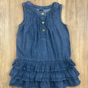 Kék színű Ujjatlan Lány Ruha (GAP) 86, 92
