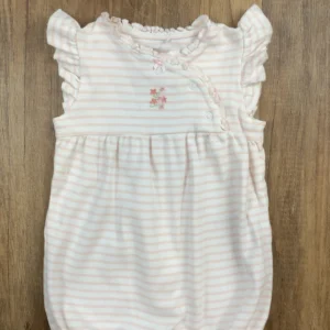 Fehér, Rózsaszín színű Rövid ujjú Lány Napozó (Next) 80