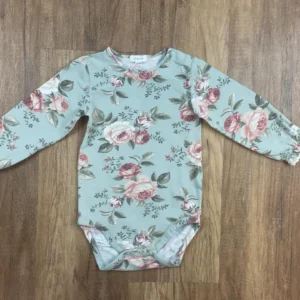 Zöld színű Hosszú ujjú Lány Body (Egyéb) 86