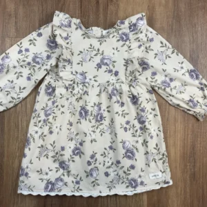 Bézs, Lila színű Hosszú ujjú Lány Ruha (Egyéb) 86