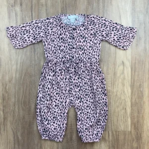 Fekete, Rózsaszín színű Hosszú szárú Lány Overál (Primark) 74