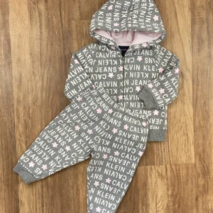 Szürke színű Hosszú ujjú Lány Pulóver (Calvin Klein) 80