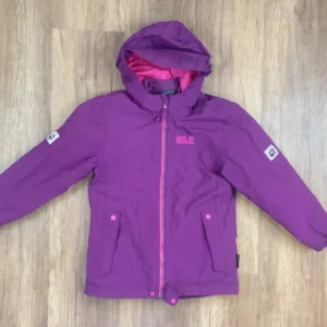 Lila színű Kapucnis Lány Kabát (Egyéb) 128