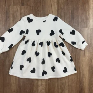 Bézs, Fekete színű Hosszú ujjú Lány Ruha (Egyéb) 92, 98