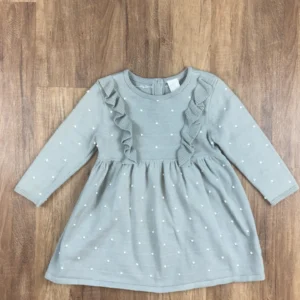 Zöld színű Hosszú ujjú Lány Ruha (H&M) 86