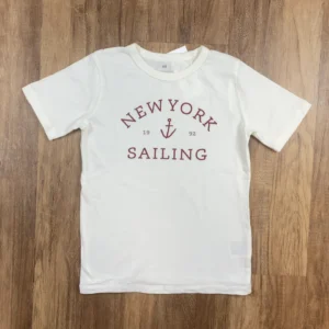 Vaj színű Rövid ujjú Fiú Póló (H&M) 122, 128