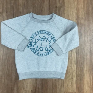 Szürke színű Hosszú ujjú Fiú Pulóver (F&F) 104, 98